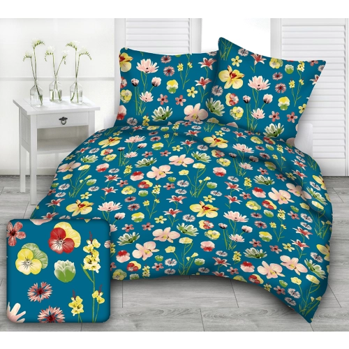 Pościel z delikatnej kory w 100% z bawełny 160 x 200