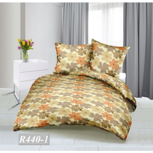 Delikatna pościel z kory bawełnianej 160 x 200