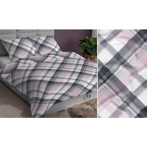 Krata szaro różowa