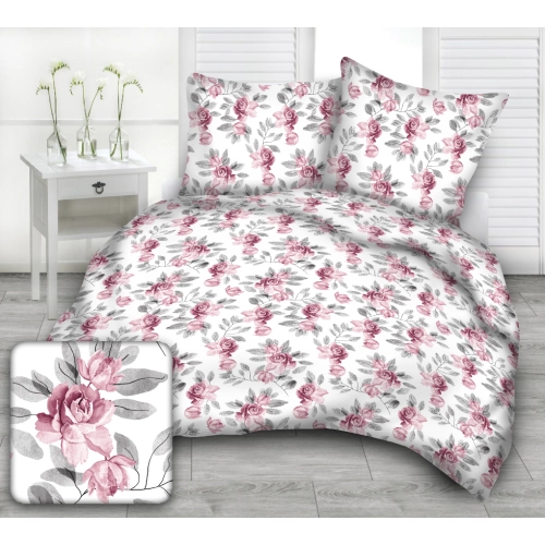 Komplet Pościeli z Bawełny 160x200