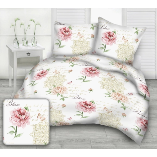 Komplet Pościeli z Bawełny 160x200