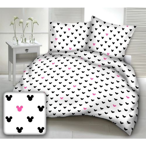 Komplet Pościeli z Bawełny 160x200 miki