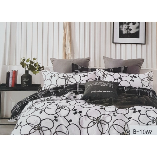 Komplet Pościeli z Bawełny satynowej 160x200