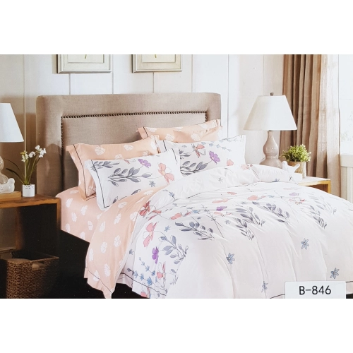 Komplet Pościeli z Bawełny satynowej 160x200