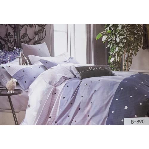 Komplet Pościeli z Bawełny satynowej 160x200