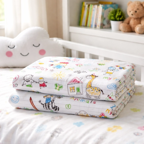 ANNA Kids Animals – Pościel dziecięca 100x135 + 40x60 100% Bawełna