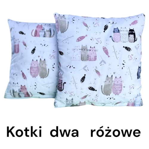 Jasiek bawełniany 40/40 Kotli dwa różowe