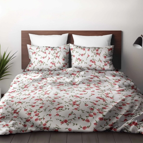 Pościel bawełniana 160x200 Różyczki